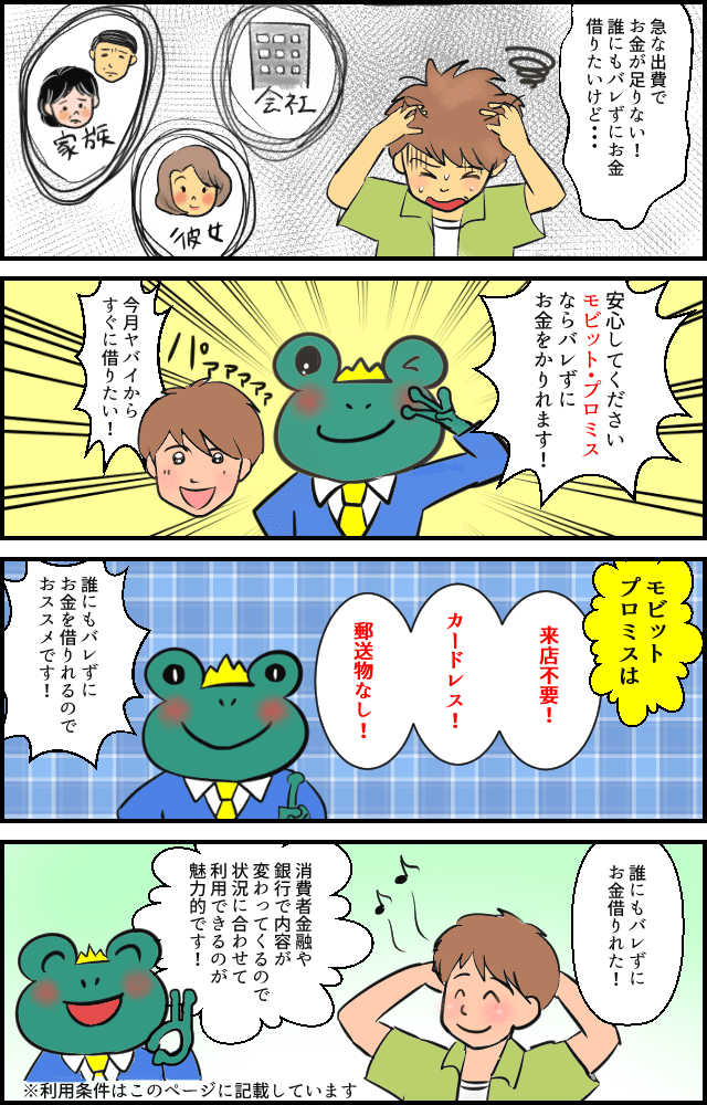 読んで分かる！読んで納得！「誰にもバレずに借りられる」